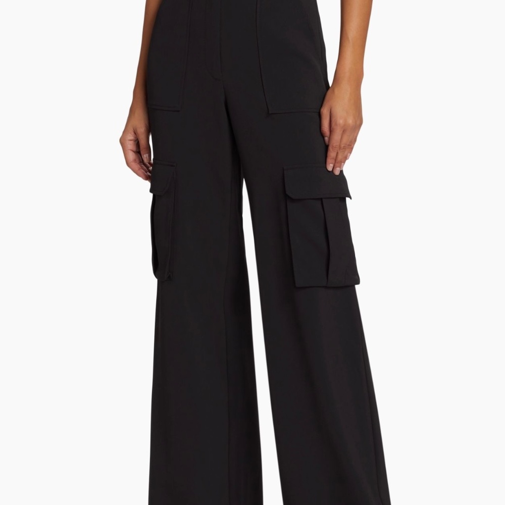 Brand New Veronica Beard Saul Crepe Cargo Pant